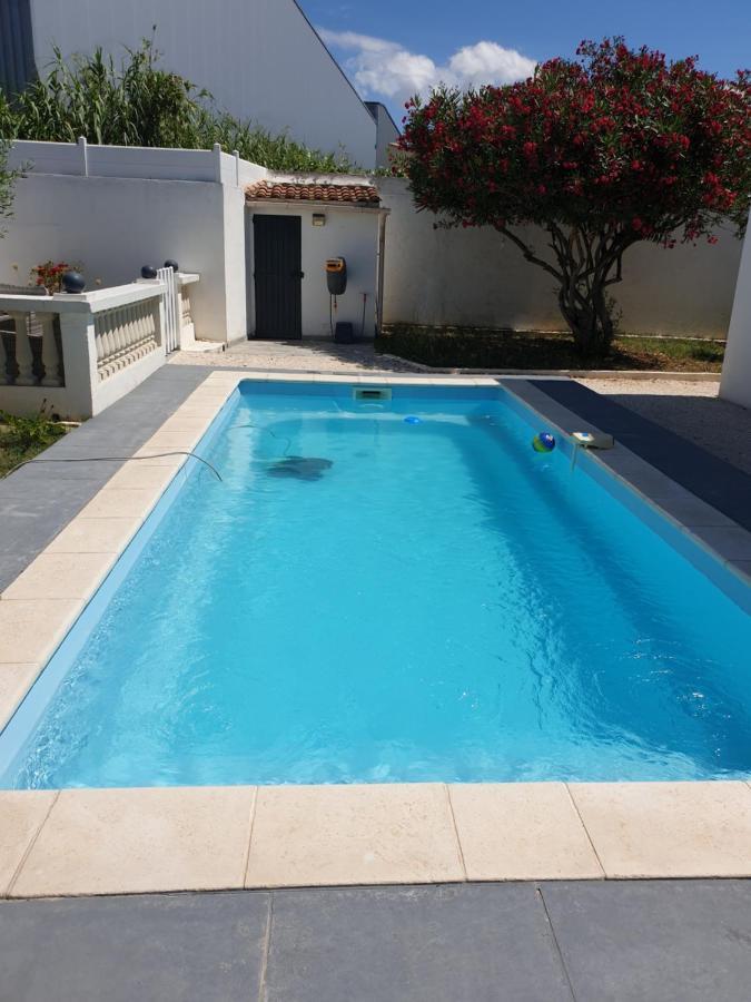 Adorable maison d'hôte, avec terrasse vue sur piscine, wifi 4G, proche de BEZIERS Cers Extérieur photo